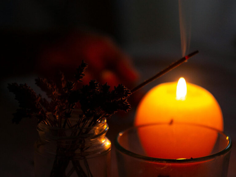 Candle, aromatherapy,