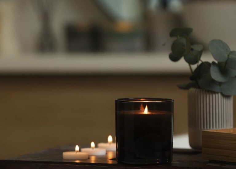 holistic wellness, slow living, aromatherapy candle, fall scents, luxury home fragrance